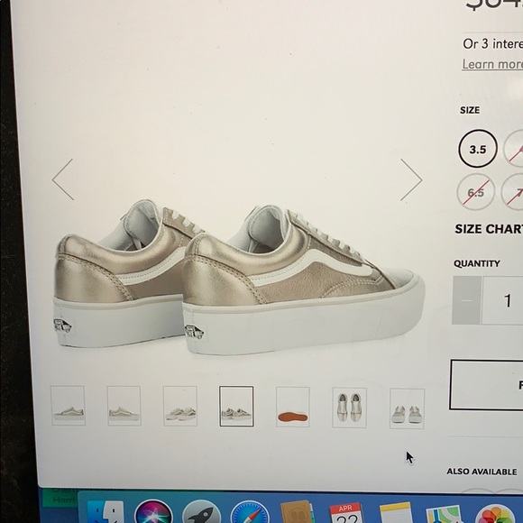 Metallic vans platforms! - Picture 3 of 7